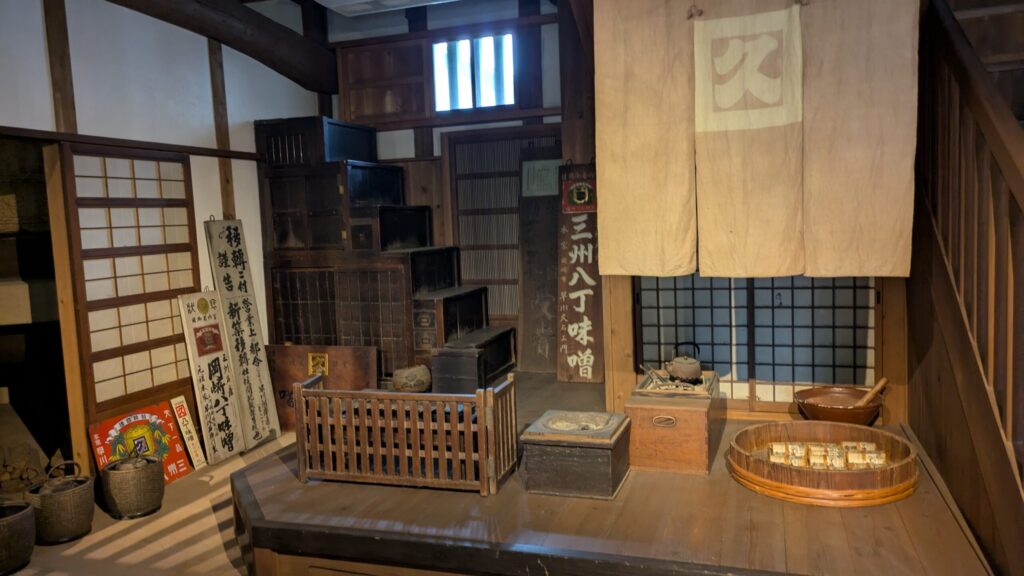 カクキューの昔の店先